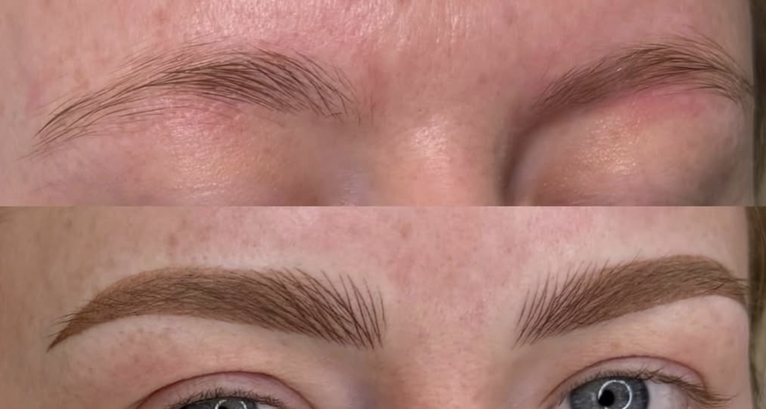 Brows before & after by Ash